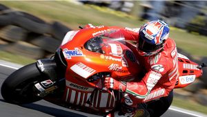 Stoner, la a 50-a victorie în Moto GP