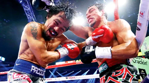 Final de legendă!** Considerat cel mai bun boxer din lume, Manny Pacquiao a fost făcut KO de Juan Marquez! Pentru prima dată la podea în ultimii 13 ani