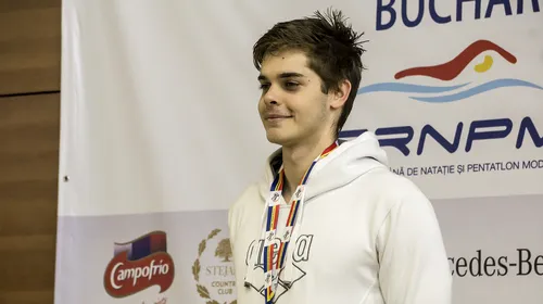 Robert Glință – medalie de bronz la Campionatele Europene de înot în bazin scurt de la Copenhaga, în proba de 100 metri spate