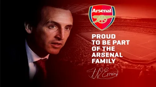 Arsenal a numit noul antrenor! Unai Emery a fost alesul „tunarilor”: obiectivul spaniolului și ce buget de transferuri va avea
