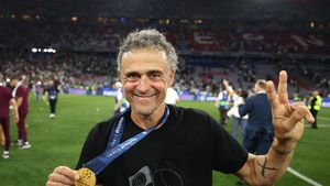 PSG - Inter 5-0. Luis Enrique, gest tulburător pentru fiica lui decedată în 2019, după triumful din finala Ligii Campionilor