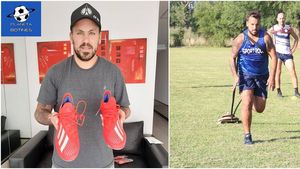 Cum arată Cristian Fabbiani, „Căpcăunul” care impresiona la CFR Cluj! La 37 de ani, Transfermarkt îl anunţă retras din fotbal, dar el încearcă să dea jos kilogramele şi să revină pe teren | FOTO