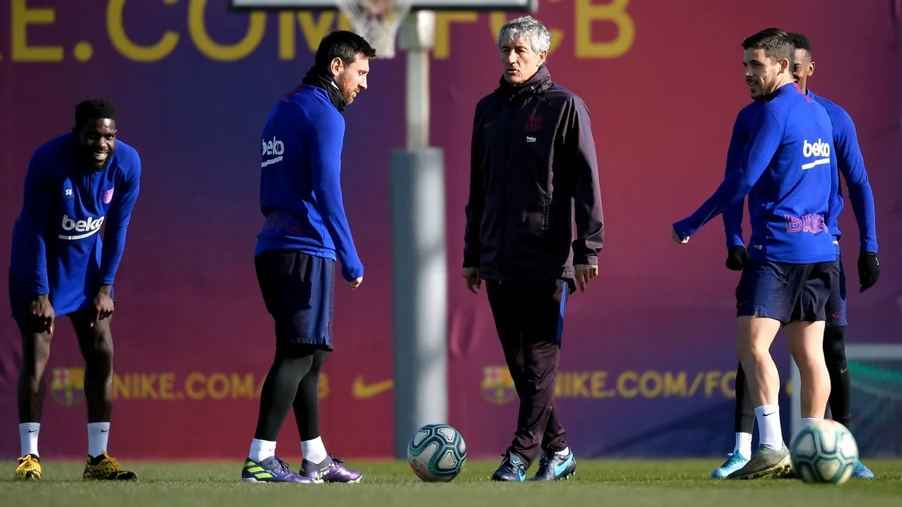 Quique Setien continuă războiul cu Leo Messi! Ce spune despre posibila plecare a starului de la Barcelona: „Nu e treaba mea!”