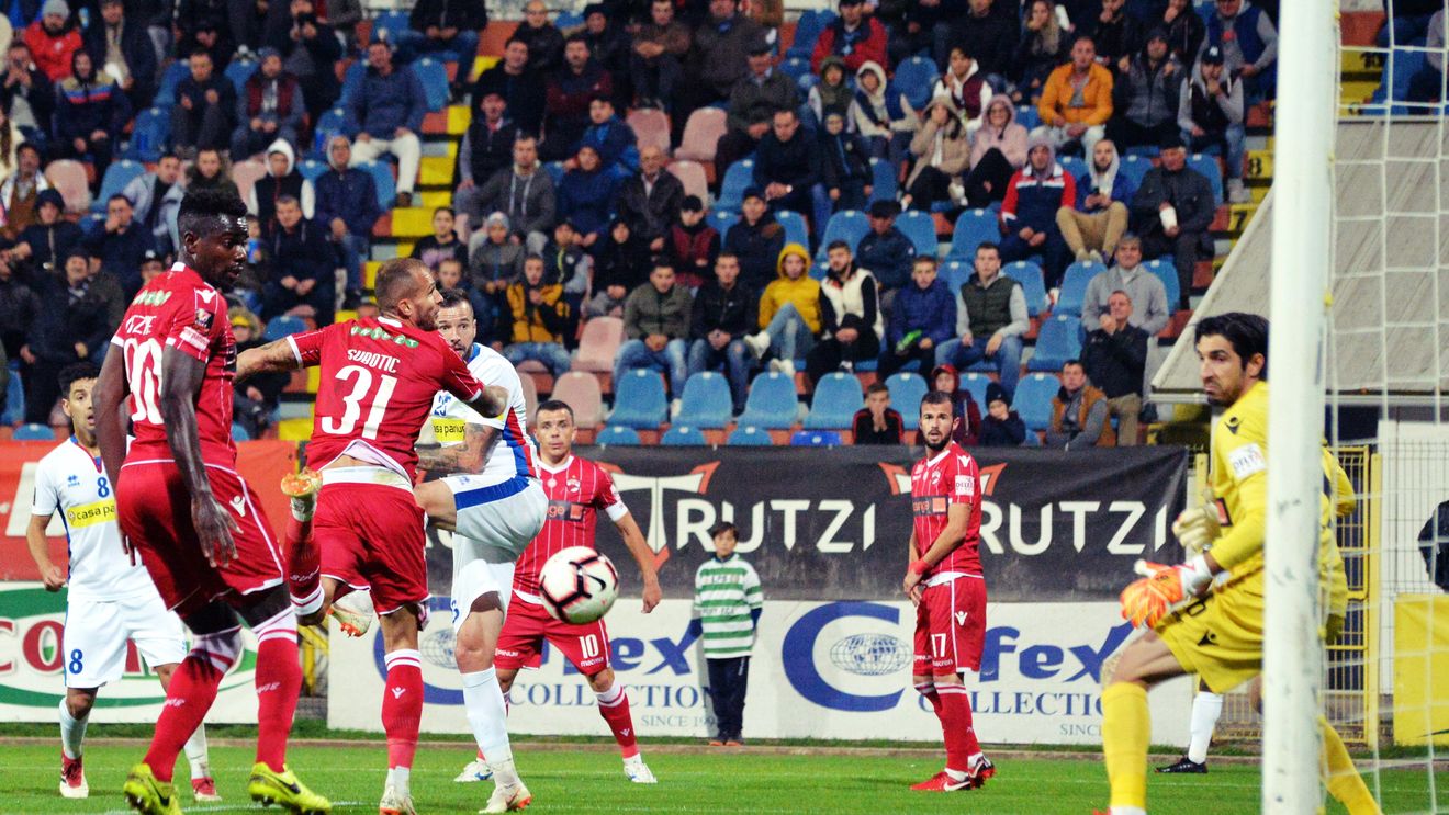 FC Botoșani - Dinamo 2-0. Oaidă și Fabbrini îi trimit pe "câini" pe loc de baraj, cu două etape înainte de finalul turului!