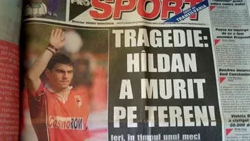 Cătălin Hîldan, moment emoționant! Fix 24 de ani de la momentul în care fostul fotbalist a murit atunci când avea 24 de ani: mărturie cutremurătoare a lui Adi Mihalcea despre fostul coleg apărută într-o carte. SPECIAL