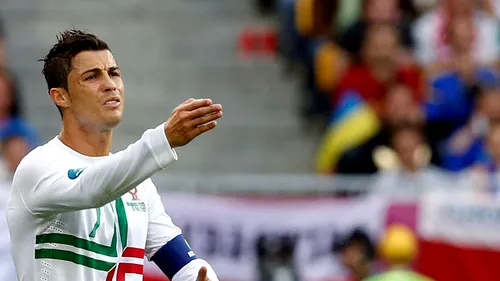 Citește aici cele mai interesante statistici din meciul Danemarca-Portugalia!** Ronaldo nu a fost în apele lui, dar a mai depășit un record