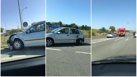 ULTIMA ORĂ‚ | Două handbaliste braziliene din Liga Națională, rănite într-un accident pe DN 1! Imagini de la fața locului și reacția autorităților