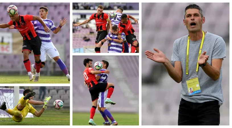 Valentin Suciu, un antrenor modest și fair-play, după ce Csikszereda s-a impus pe final cu Poli Timișoara: ”Un egal era un scor mult mai echitabil”