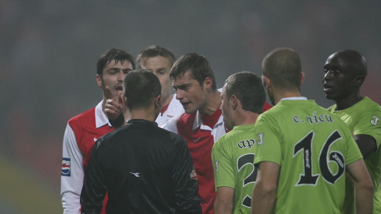 Dinamo - Unirea Urziceni și FC Vaslui - FC Timișoara, arbitrate de brigăzi străine