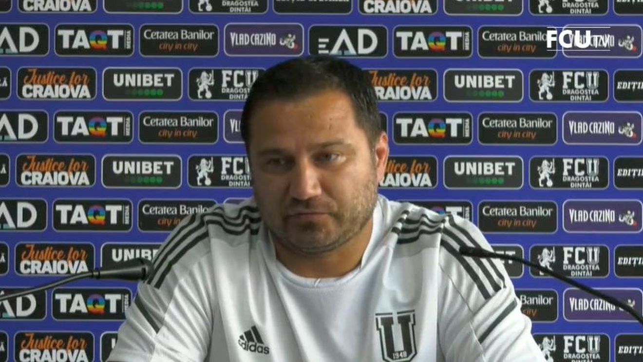 Marius Croitoru se gândește să plece de la FC U Craiova: „Nu o să stau niciodată unde lucrurile nu sunt ok!”