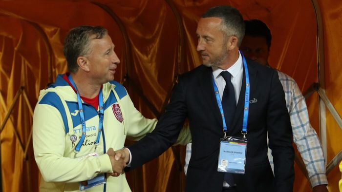 Mihai Stoica, fermecat de lotul condus de Dan Petrescu la CFR Cluj! „Are forță și demonstrează asta pe teren”