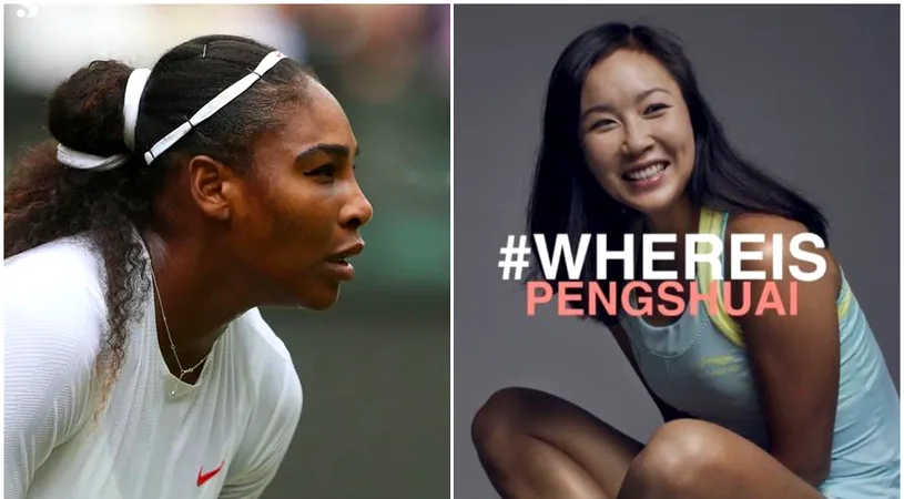 Serena Williams, reacție în cazul Shuai Peng: „Sunt devastată!
