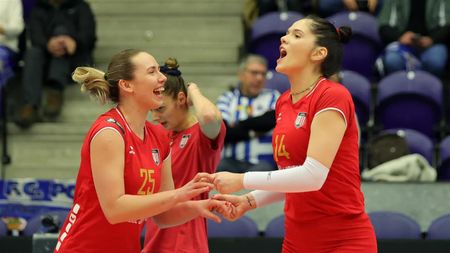 Se văd semifinalele! Alba Blaj a făcut instrucție cu Porto, 3-0 în deplasare, în Cupa CEV la volei feminin