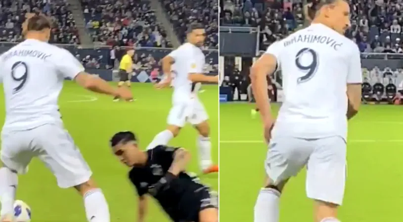 FAZA ZILEI | VIDEO Asta e lipsă de respect :) Ibrahimovic, dezgustat de ce a vrut să facă un adversar din MLS