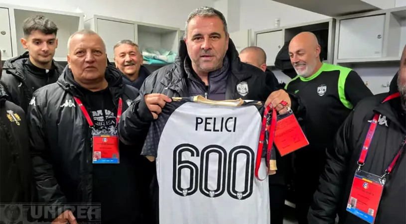 Alexandru Pelici, 600 de meciuri ca antrenor principal! ”Mă bucură că am atins această bornă în același loc unde a început drumul meu în antrenorat”