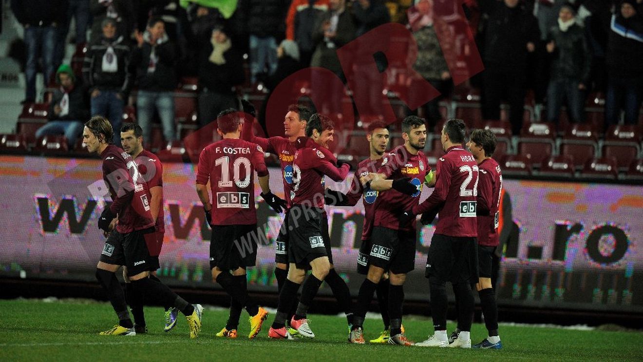 CFR-ul își revine, Botoșaniul e în criză: CFR - FC Botoșani 3-1