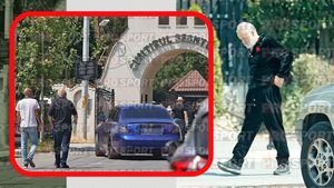 Gigi Becali, în doliu! Patronul FCSB a fost la înmormântarea unei cunoștințe. FOTO