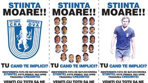 FOTO Mesajul fanilor olteni pentru Mititelu:** "Nu vrem altă echipă la Craiova! Preluăm noi Știința!"