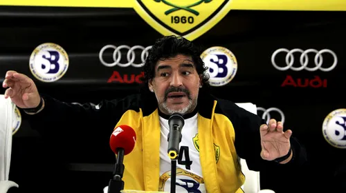 „Război rece” între Maradona și Olăroiu!** „El Pibe d’Oro” nu-l iartă pe român! Ce a declanșat conflictul dintre cei doi