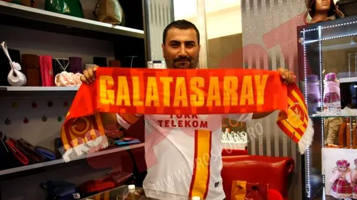 Ultrasul bijutier!** Și-ar da tot aurul pentru Galatasaray, deși trăiește la Cluj! „Am și chiloți cu Galatasaray”