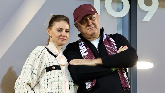 Gigi Becali, mesaj pentru soția lui Dan Şucu: „Să se roage, dar să stea acasă! Să nu meargă pe stadion”