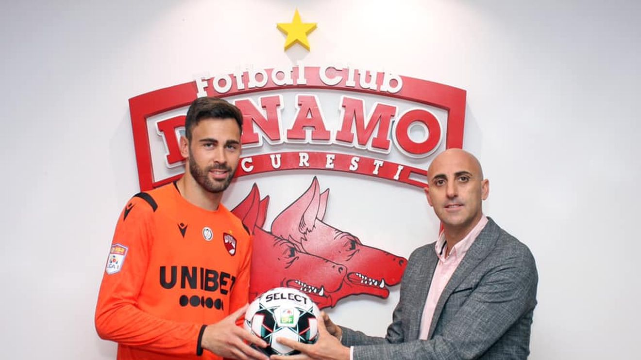 Tomas Mejias a semnat oficial cu Dinamo! Pe ce perioadă a semnat contractul portarul crescut la Real Madrid