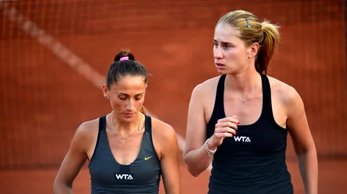 Alexandra Cadanțu și Elena Bogdan, în finală la dublu la Bucharest Open