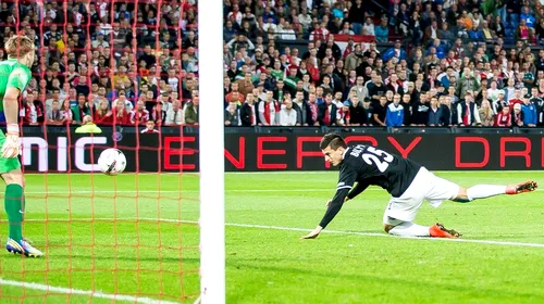 Cel mai nebun meci al serii în Europa League: Feyenoord conducea cu 3-0 în minutul 56, dar Zorya a reușit să egaleze. Olandezii au obținut calificarea în minutul 92