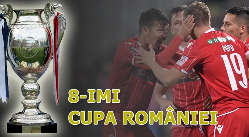 LIVE BLOG - optimi Cupa României, ziua 3 | Csikszereda detonează bomba și o elimină pe Dinamo la loviturile de departajare. TOATE echipele calificate în sferturile de finală