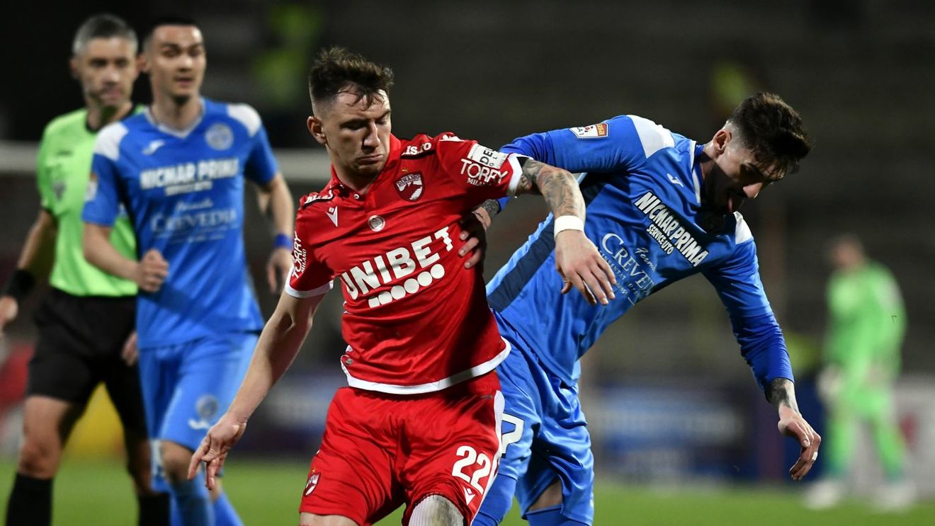 CLINCENI - DINAMO 0-1 | Dusan Uhrin își salvează pielea! Dinamo este prima echipă calificată în semifinalele Cupei României, după un nou chin cu ilfovenii | GALERIE FOTO