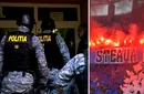 BREAKING NEWS | Dosar de tâlhărie calificată în războiul ultrașilor: suporterii din facțiunea GLAS a celor de la CSA Steaua, aduși cu mandate pentru că au atacat un fan din Tornado 47, facțiune a galeriei FCSB, și pe copilul acestuia