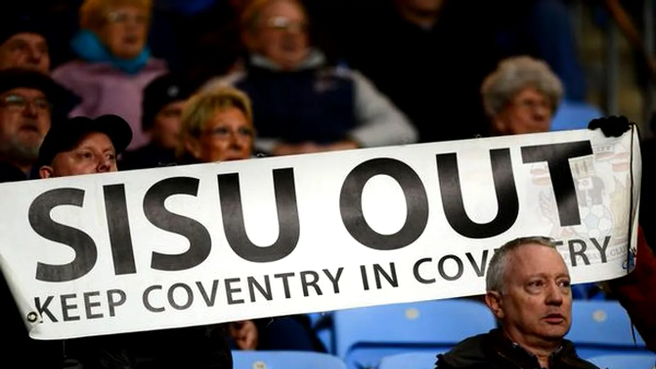 Bine ați venit în lumea civilizată! Modul prin care fanii lui Coventry City le arată patronilor ușa din dos