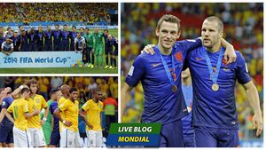 LIVE BLOG CM 2014, ziua 28 | Finala mică, un nou dezastru: Brazilia - Olanda 0-3. Brazilia are cea mai slabă apărare din turneu și a primit 14 goluri pentru prima dată la CM. Golaveraj negativ pentru "Selecao"