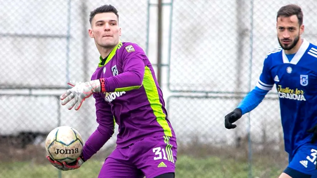 Robert Popa a vorbit despre ieșirea din amicalul cu Campionii FC Argeș. Portarul echipei ”FC U” Craiova a stat de vorbă cu Ovidiu Stângă și a făcut o promisiune solemnă