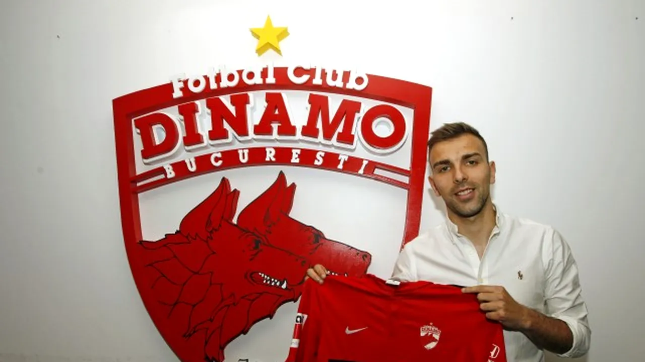 Noul transfer al lui Dinamo, entuziasmat de club: 