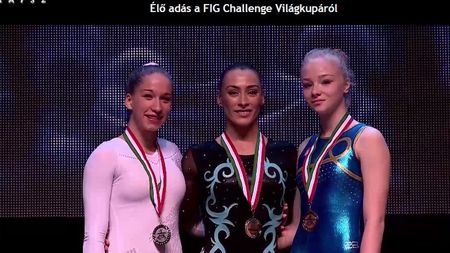 Cătălina Ponor și Marian Drăgulescu, medalii de aur și de argint la Cupa Mondială de la Szombathely