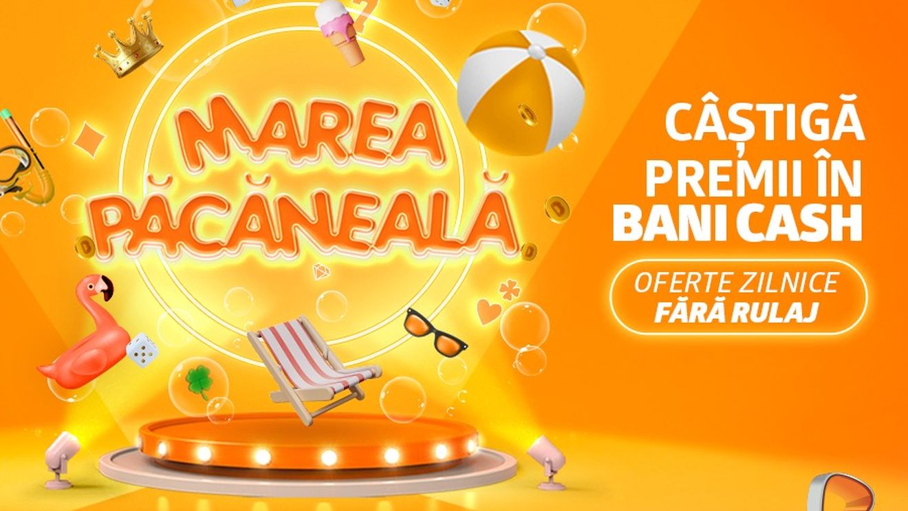 Răcorește-te cu premii zilnice în Marea Păcăneală, toată luna iulie!