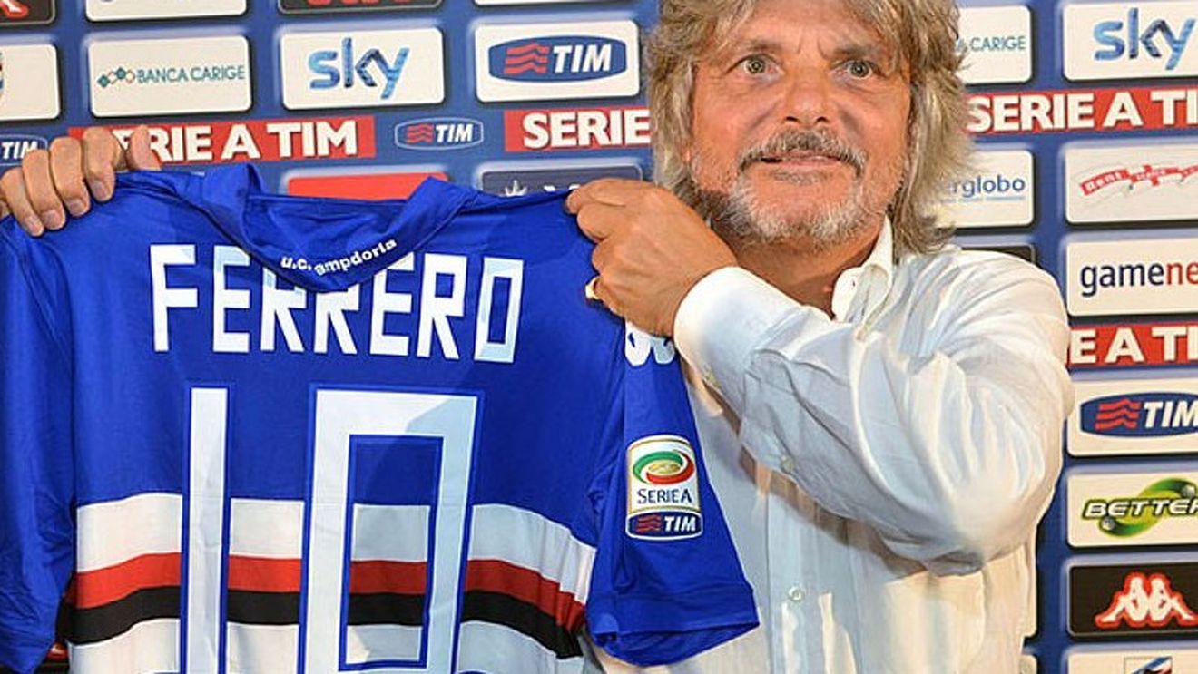 Președintele Sampdoriei, susendat pentru că l-a făcut "filipinez" pe patronul clubului Inter