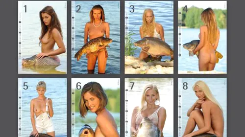 Bucuria tuturor pescarilor! :) FOTO&VIDEO: Au și ei acum un calendar sexy: „Este unic în lume!” Cum arată