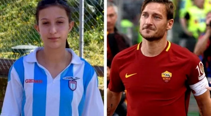 Poveste emoționantă! O tânără fotbalistă i-a auzit vocea lui Francesco Totti și s-a trezit după 9 luni de comă