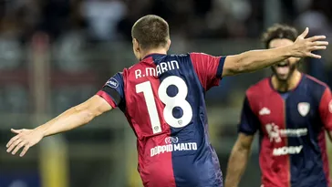 Răzvan Marin, gol în duelul românilor! A marcat pentru Cagliari în meciul cu Parma