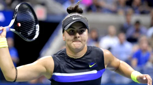 Bianca Andreescu a reușit o performanță rarisimă la US Open: doar alte două jucătoare active se mai pot lăuda cu asta