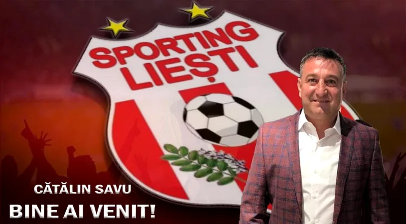 Sporting Liești are un nou antrenor! Cătălin Savu a fost prezentat și a început treaba la echipa din Liga 3: ”E un proiect serios aici, clubul e la al zecelea sezon în divizie”