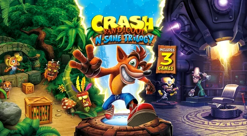Crash Bandicoot N. Sane Trilogy primește un nou nivel gratuit