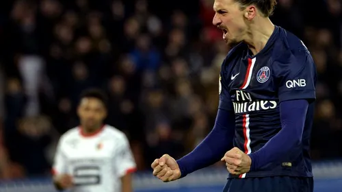 Ibrahimovic va lipsi de la meciul cu OSC Lille