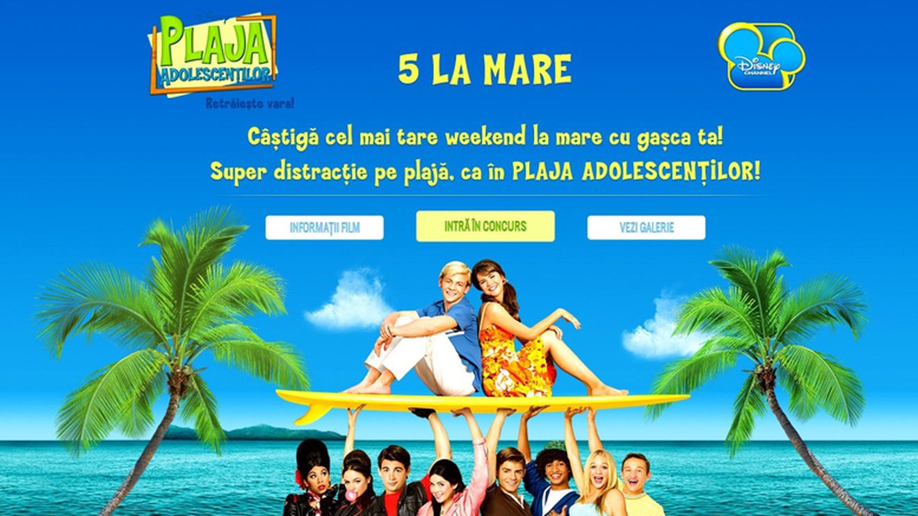 Vrei să mergi împreună cu patru prieteni la mare și să te distrezi ca în filme?