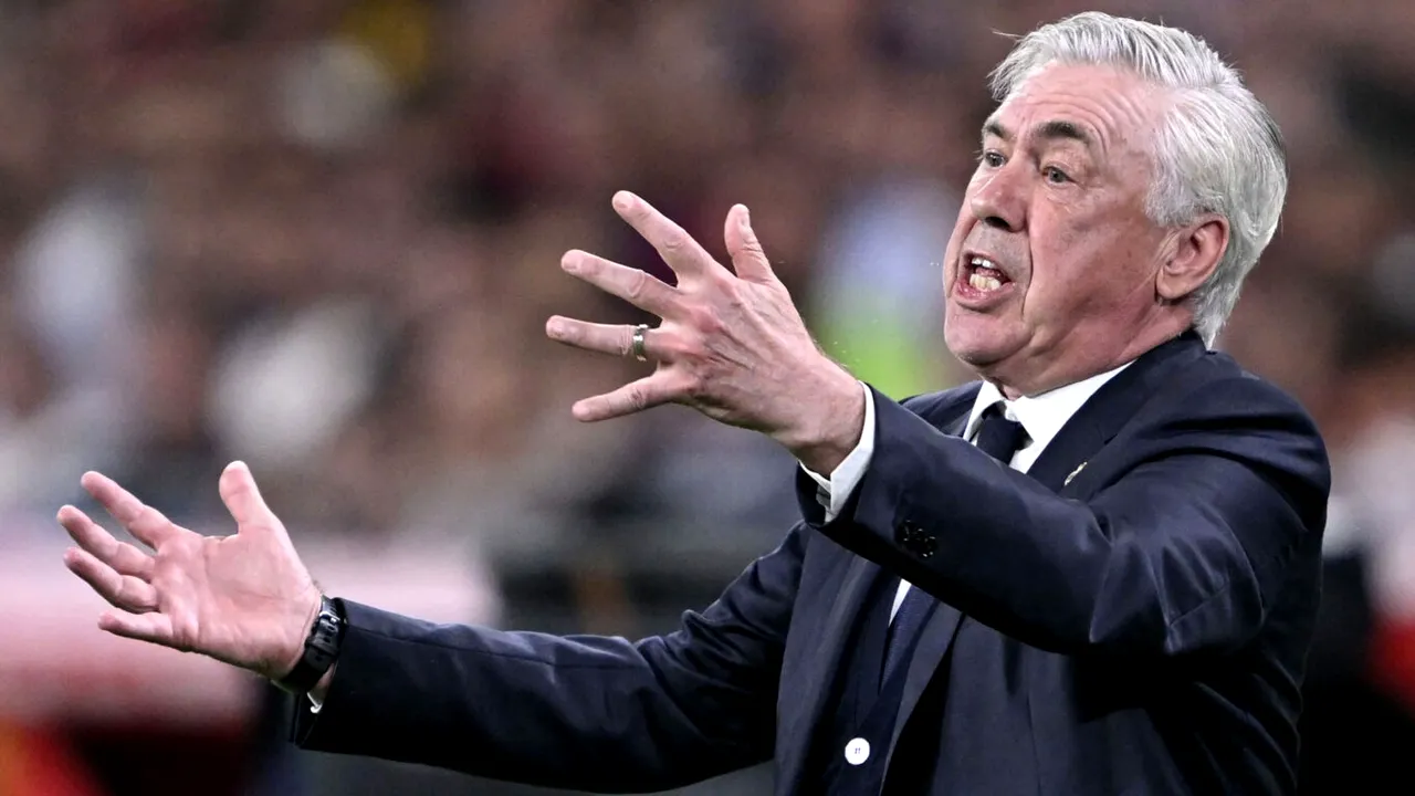 Carlo Ancelotti e ca şi plecat şi a pus tunurile pe fotbaliştii săi, după Barcelona – Real Madrid 4-3: „Am făcut greşeli prea multe”