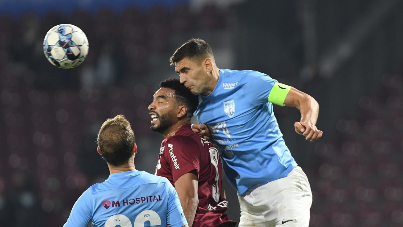 CFR Cluj - FC Voluntari 1-0. Liderul se impune la capătul unui meci plin de ocazii prin golul lui Billel Omrani din minutul 89!