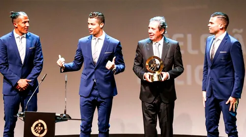 Continuă distincțiile pentru Cristiano Ronaldo! Lusitanul a fost desemnat cel mai bun jucător al anului în Portugalia
