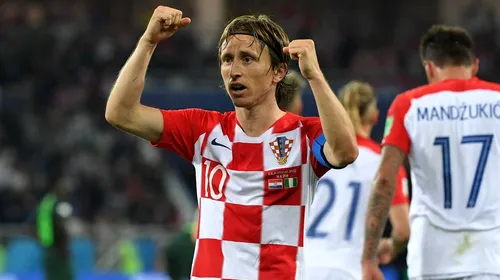 Luka Modric și-a câștigat un loc în inimile suporterilor croați. Declarația mijlocașului înaintea finalei de duminică